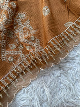 NU13 - Nureh Unstitched Embroidered Doriya 3P